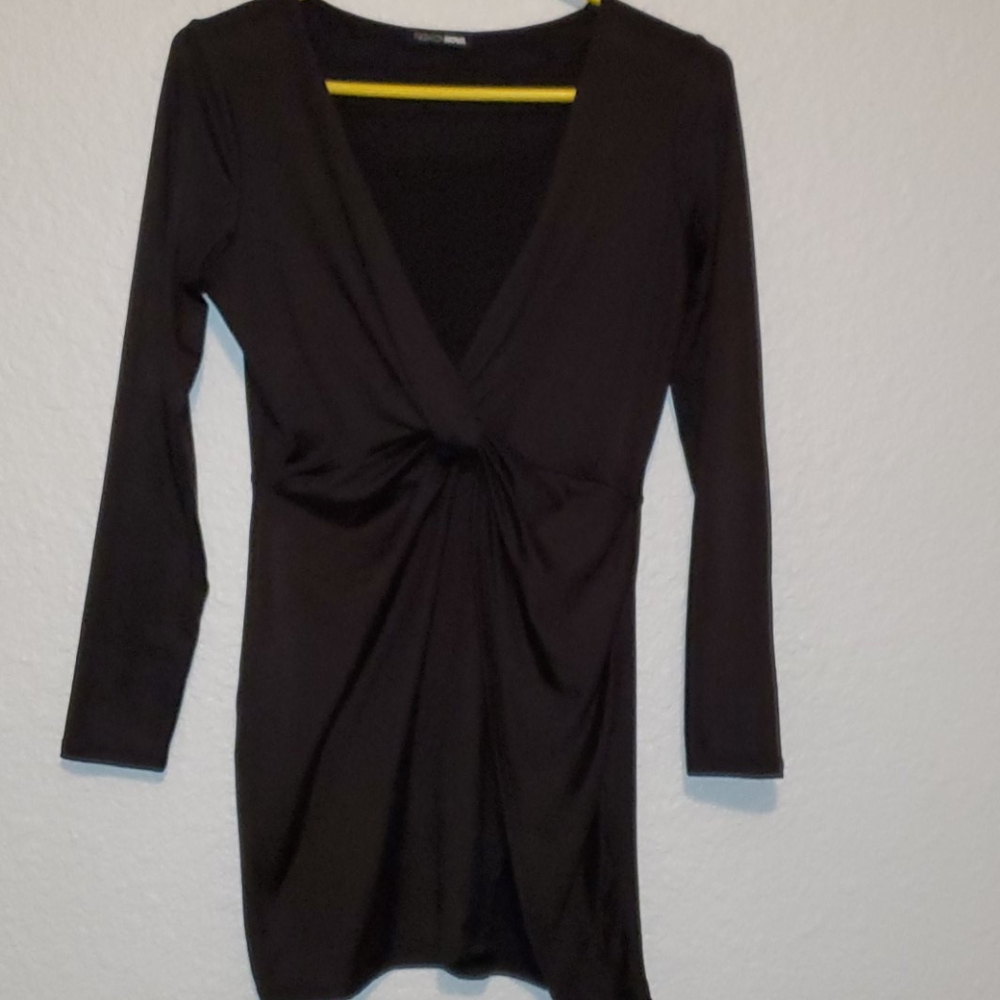 Fashion Nova Tiny Black Dress